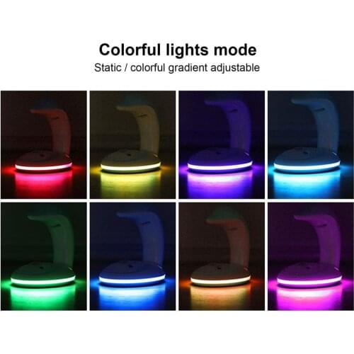 Dolphin Projection Rainbow Light USB Plug Charging LED Atmosphere Night Light Creative Gift Rainbow Projection Light