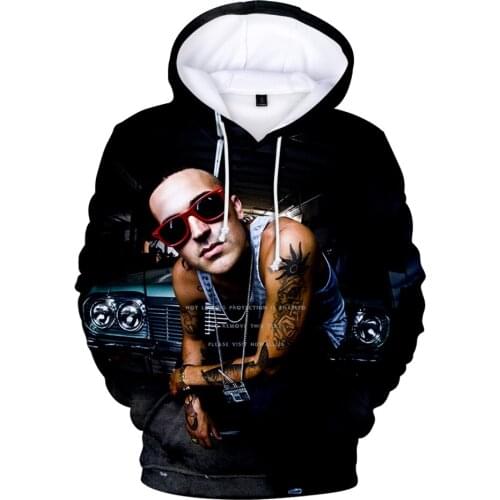 Yelawolf 3D Suit Hoodies Sweatshirts Women Fashion Men Hoodie Harajuku Hip Hop Pullover Clothing Autumn Winter Tops Hooded Coats