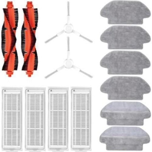 TOP!-For Xiaomi-Mijia STYJ02YM Robot Vacuum Cleaner, Professional Mop, Accessories, Roller Brush, Main Filter / Side Brush