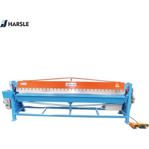 HARSLE High Quality 1.5mm Electric Steel Door Folding Machine for Sheet Bending