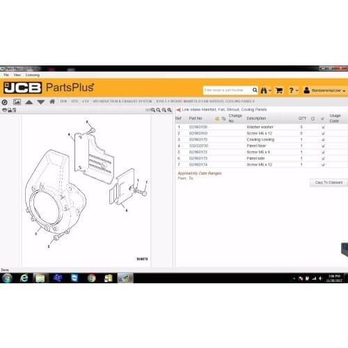 For JCB SPP Spare Parts Plus+ 2.00 [2017]