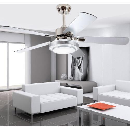 2019 Ceiling Fan light Modern LED adjustable light ceiling fan light fashion iron simple ceiling lamp 42/52 Inch ceiling fan