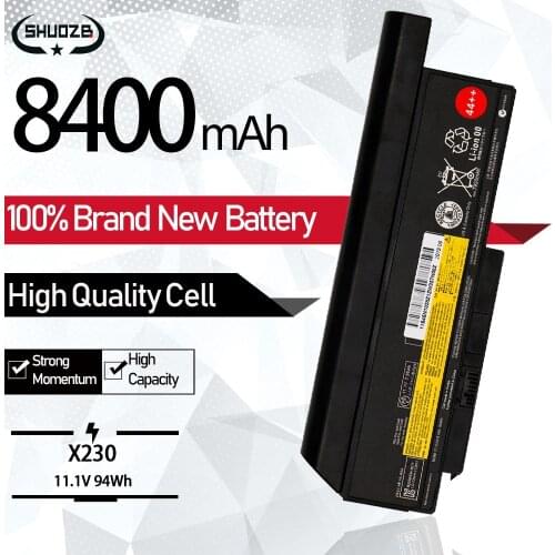 Laptop Battery for Lenovo Thinkpad X220 X220I X220S X230 X230I 45N1172 45N1022 45N1024 45N1025 45N1028 45N1029 9cells 44++ New
