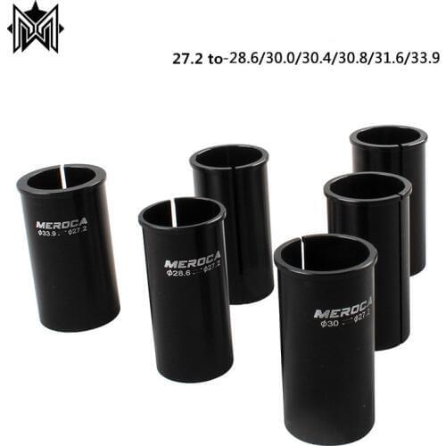 Bicycle seatpost diameter change accessories MTB road bike BMX frame caliber universal 27.2 to 28.6/30.0/30.4/30.8/31.6/33.9mm