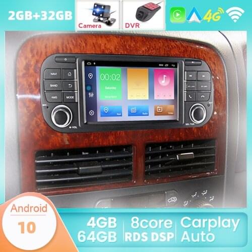 Android 10.0 Car Stereo Player DSP For JEEP Grand Cherokee Liberty Wrangler For Chrysler For Dodge GPS Radio NO DVD 4 CORE WIFI