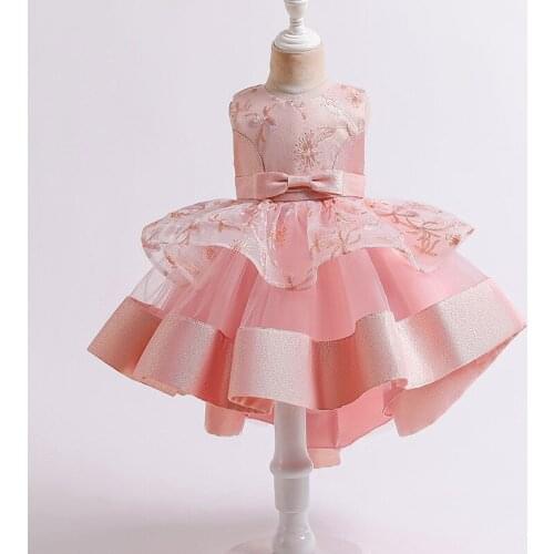 3-10 Years Christmas Kids Dresses Princess Dress For Flower Girl Wedding Evening Party Gown Children Clothing Halloween Costume
