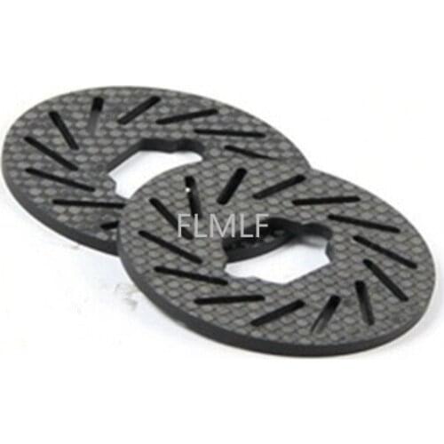 Carbon Fiber Disc Brake Pads Fit for 1/5 Losi 5ive-t Rovan LT King Motor X2
