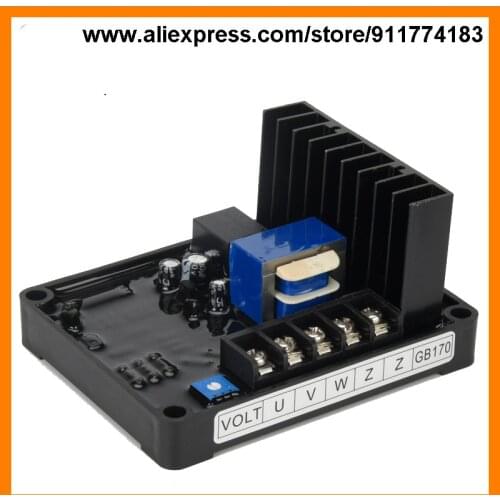 GB-170 GB170 AVR for Three Phase STC Brush Alternator Genset Part Diesel Generator Automatic Voltage Regulator