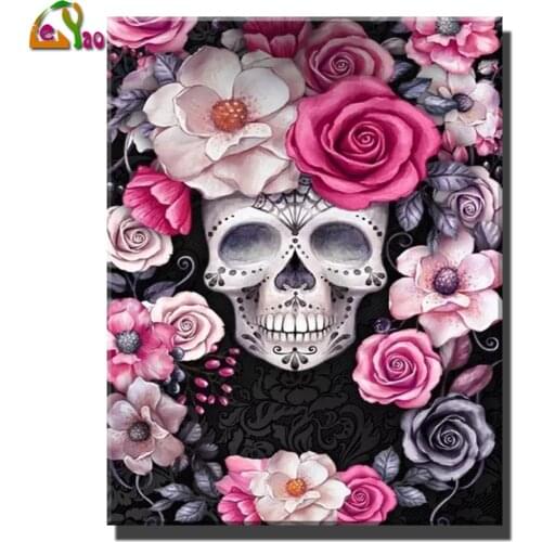 5D DIY Diamond embroidery Fantasy Constellation Mosaic Kit Picture Rose Skull Diamond Painting Full Square Round Rhinestone