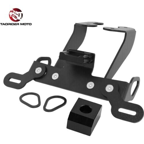 License Plate Holder Bracket Kit For Yamaha MT-09 FZ-09 MT09 FZ09 2017 2018 2019 2020 Tail Tidy Fender Eliminator with LED Light