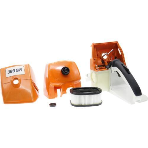 Rear Handle Fuel Tank Housing Air Filter Shroud for STIHL MS660 MS650 MS640 066