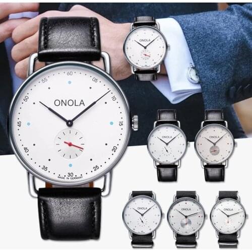 Mens Quartz Watch 7.9mm Ultra-thin Design Waterproof Simple Fashion Comfortable to Wear Watch d88