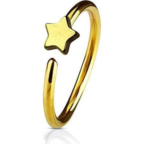 Men Women Fake Nose Ring Clip On Nose Ring Faux Nose Ring Fake Piercings Tragus Earrings Simple Nose Ring Jewelry