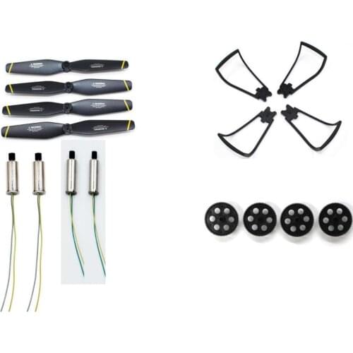 Engines motor blade Main gear Propeller Guard Ring set for SG700 DM107 Rc Drone Quadrocopter Spare Parts