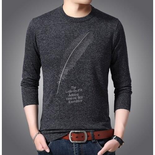 2021 New Fashion Brand Sweater for Mens Pullover O-Neck Slim Fit Jumpers Knitwear Warm Winter Korean Style Casual Mens Clothes