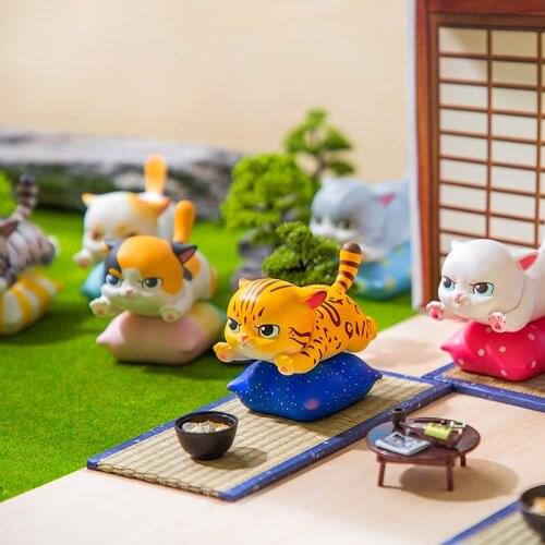 Original Flying Cat Series Blind Box Toy Doll Designated Style Cute Cat Anime Character Gift Free Shipping Mistery Box