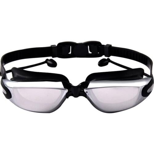 Swimming Goggles Men And Women Waterproof Silicone Goggles Myopia Swimming Goggles Anti-fog Plating Swimming Goggles