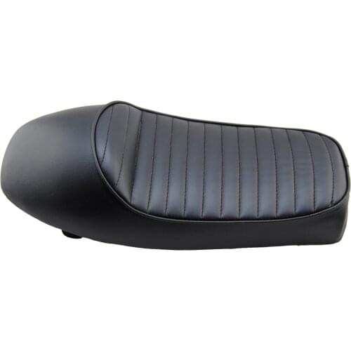 Retro Seat Cafe Racer Flat Cushion CHOPPER FOR KAWASAKI KZ YAMAHA SR 400 500 CB125 CB200 CB500 CB750 CG125 CG 125 Tracker GN125