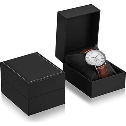 Dustproof Watch Storage Box Faux Leather Watch Protector Watch Storage Box Jewelry Display Case Watch Holder Organizer Gift