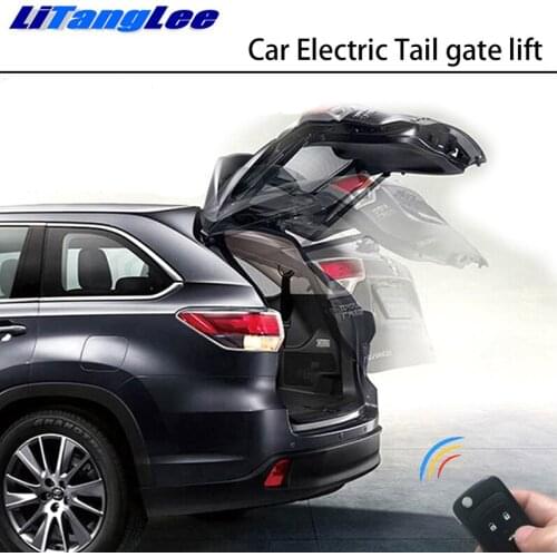 LiTangLee Car Electric Tail Gate Lift Trunk Rear Door Assist System For Mazda CX-4 2016~2020 Original key Remote Control