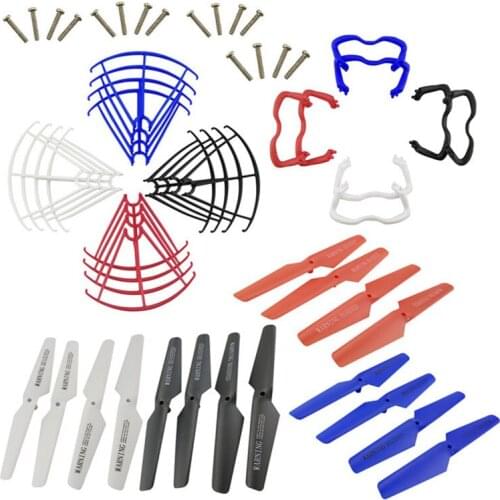 8pcs Landing Skid + 16pcs Blade Propeller + 16pcs Propeller Protectors for Syma X5 X5C X5C-1 RC quadcopter