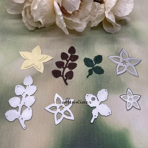 Nut leaves Metal Cutting Dies Stencils Die Cut for DIY Scrapbooking Album Paper Card Embossing