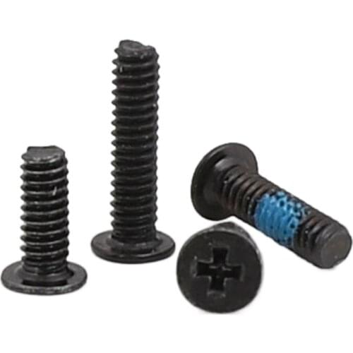 50Pcs M2 CM Screws Black Laptop Dispense Flat Head Screws SSD Solid State Disk Machine