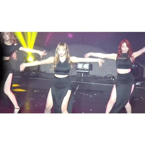 Kpop korea Women Pole Dance Slim Vest Tops Nightclub Female Sexy Stage Split Skirts Hip Hop Jazz Costumes Festival Rave Outfits