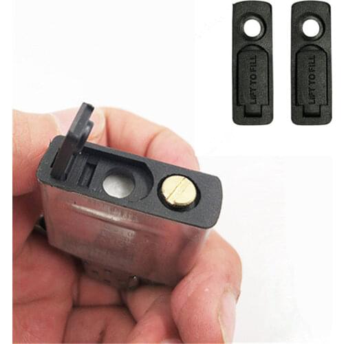 2pcs! Rubber bottom lighter kerosene lighters inner parts accessory for Reduce volatile gasoline No liner replace Cigarette acce