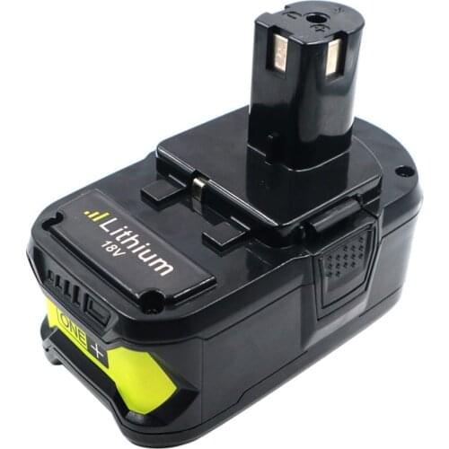 3.0Ah 18650 Battery Pack RYO18C Li-ion Battery 18V Replacement for Ryob 18v Battery P103 P105 P107 P108 P122 BPL1815 BPL1820G