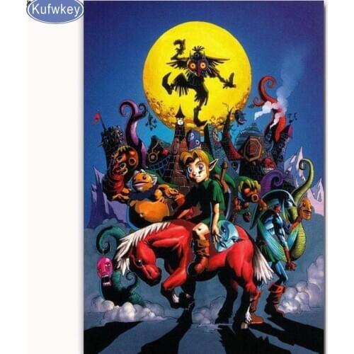 5D Diy Diamond Painting Mask Game,Cross Stitch flowers,Needlework Home Decorative Full Square Diamond Embroidery home Decor Gift