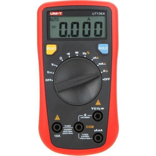 UNI-T UT136A LCR Meter Analog Multitester Auto Range Data Hold DMM Digital Multimeters w/ Frequency Duty Cycle Test