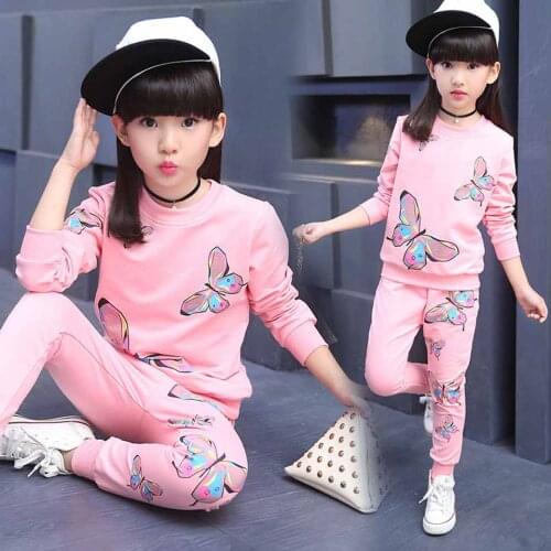 Toddler Girls Clothing Sets 2019 Spring Autumn Children Clothes T-shirt+Pants Baby Boys Tracksuit Outfits Kids Girls Sport Suit