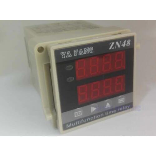 Multifunction Digital Time Relay Counter AC 220V 380V DC 24V 12V Timer Counting Relay