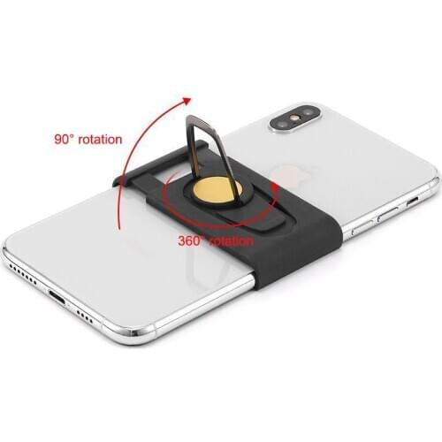 Multifunctional Mobile Phone Bracket Adjustable Phone Stand Holder Bracket Ring 360-degree Rotating for Car Mobile Phone Holder