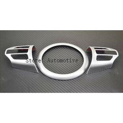 For Kia Sorento 2016 2017 ABS Steering Wheel Cover Trim Decoration Matte 3pcs/set