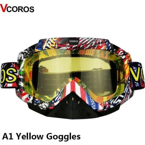 NEW Vcoros motocross helmet gafas ATV MX dirt bike motorcycle racing glasses downhill & off road racing goggles skiing sunglasse