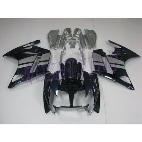 Abs Fairing FJR1300 12 13 Plastic Fairings for YAMAHA FJR 1300 2010 Dark Blue Silver Full Body Kits FJR 1300 2006 - 2013