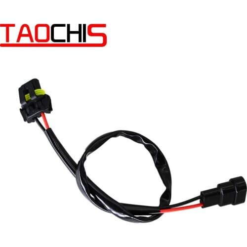 TAOCHIS 9006 9005 HB3 HB4 Sockets Male Female Adapter Extension Wiring Harness Connector for LED Headlight Fog Light