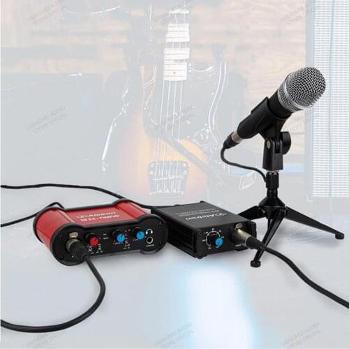 Alctron MA-3 Passive Aluminum Dynamic Microphone Preamplifier Mic Preamps Amp Channel Strips