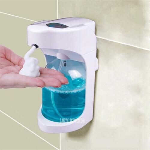 SD-500 Modern Simplicity 500MI ABS Itelligent Automatic Induction Foam Soap Dispenser Smart Sensor Tabletop/Wall Mounted