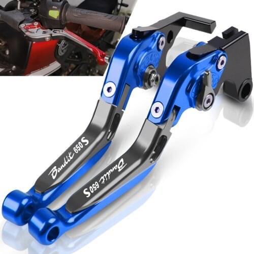 FOR SUZUKI BANDIT 650S 2015 Motorcycle handbrake Folding Extendable Moto Adjustable Clutch Brake Levers
