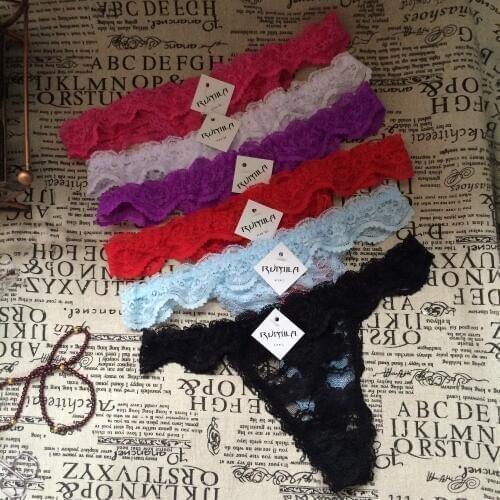 High quality big size XXL lace cofortable Womens Sexy Thongs G-string Underwear Panties Briefs Ladies T-back 1pcs/lot zhx71