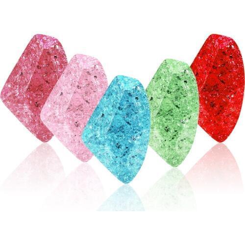 Astrobox Axe 9X14mm Rhinestone Ice Flowers K9 Glass Crystal Ice Flowers ice axe Pointback Fancy Stone Crystal Rhinestone ice jew