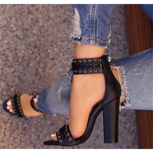 Sexy Women Pumps High Heels Shoes women Platform zipper Peep Toe high heels Wedding Dress shoes sandals women shoes RB106