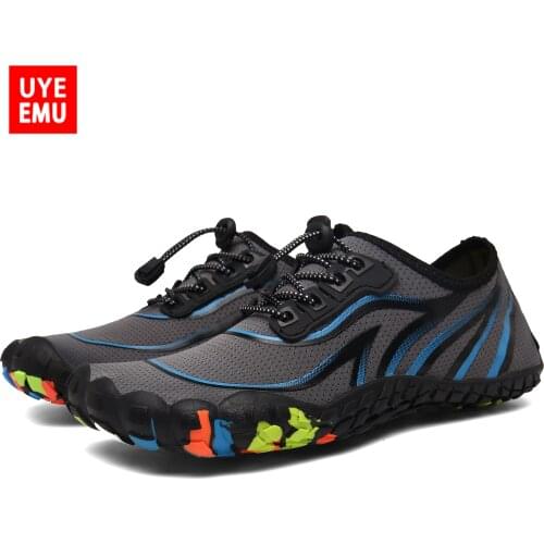 UYEEMU Fitness Shoes Mens Treadmill Dedicated Indoor Training Skipping Rope Running Non-Slip Breathable Swimming Wading Shoes