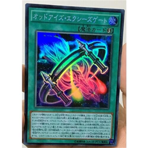 Yu Gi Oh Odd-Eyes Xyz Gate DIY Toys Hobbies Hobby Collectibles Game Collection Anime Cards