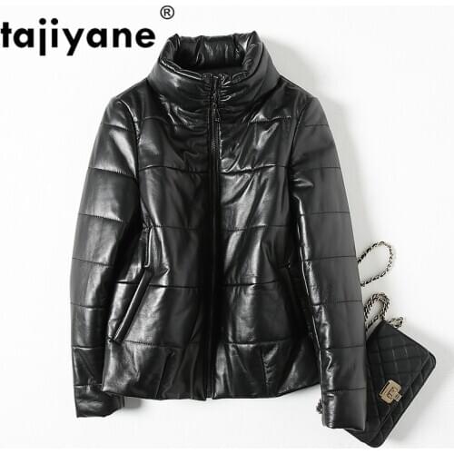 Genuine Leather Jacket Women Winter Sheepskin Coat Short 90% White Duck Down Jackets korean chaquetas mujer 2020 8606 KJ3390