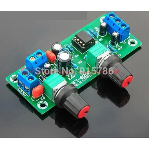 2.1 3-channel filter board / 10-24V subwoofer preamp board / 22Hz-300Hz low-pass filter plates