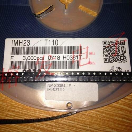 50PCS 100PCS 200PCS IMH23T110 SMT6 IMH23 H23 TRANS PREBIAS DUAL NPN SOT23-6